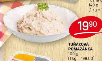 Tuňáková pomazánka
