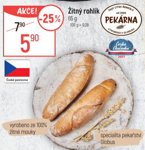 Žitný rohlík