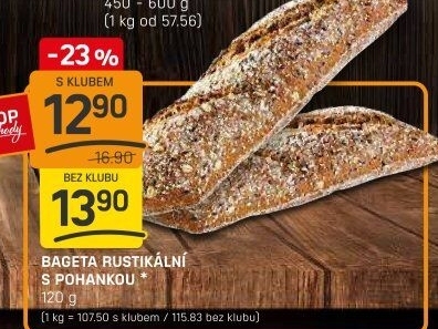Bageta rustikální
