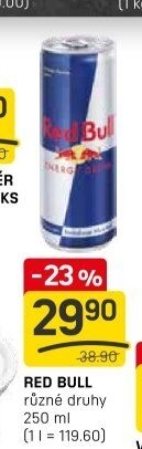 Energetický nápoj Red Bull