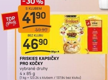 Kapsičky pro kočky Friskies