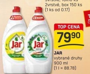 Prostředek na nádobí Jar