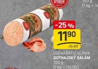 Salám Gothaj Dobrý Výběr