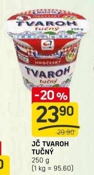 Tvaroh tučný Jihočeský Madeta
