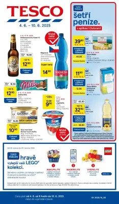 akční leták Tesco 4.6.2025-10.6.2025