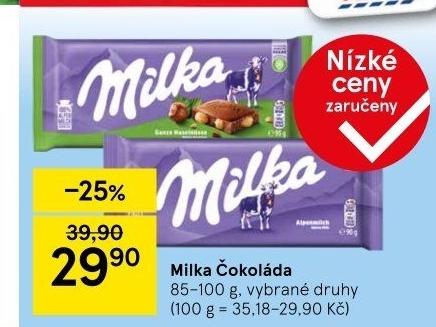 Čokoláda Milka
