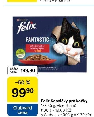 Kapsičky pro kočky Felix Purina