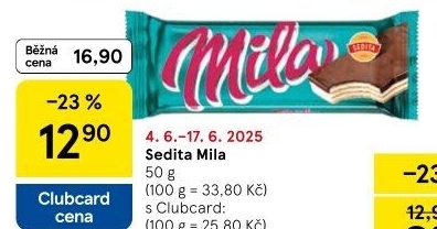 Oplatky Mila Sedita
