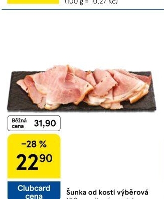 Šunka od kosti výběrová