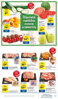 akční leták Tesco 4.6.2025-10.6.2025