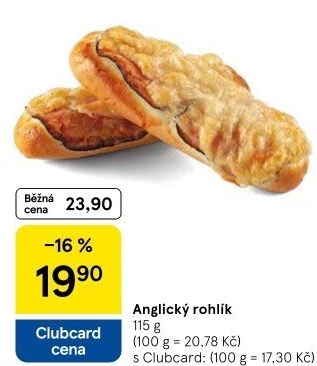 Anglický rohlík