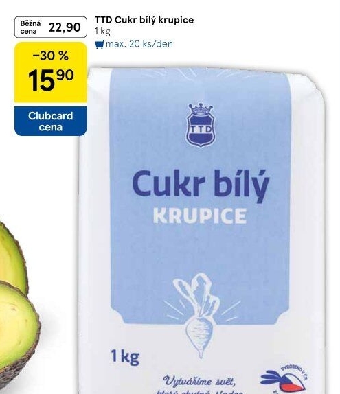 Cukr krupice TTD