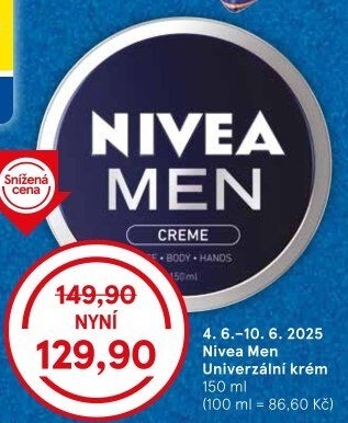 Krém pleťový pánský univerzální Men Creme Nivea
