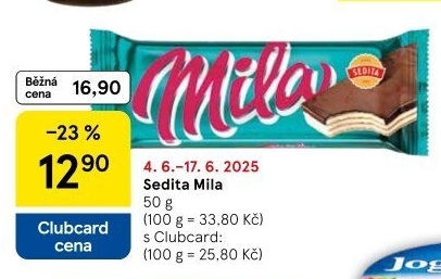 Oplatky Mila Sedita