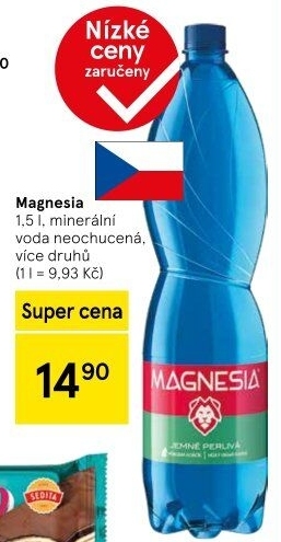 Přírodní voda Magnesia
