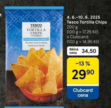Tortilla chips Tesco