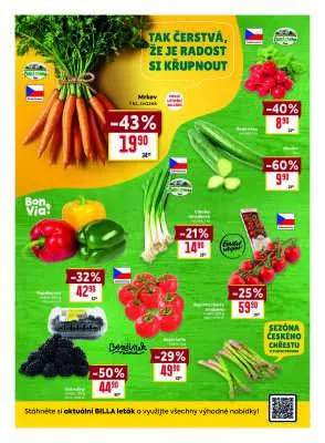 akční leták BILLA 4.6.2025-10.6.2025