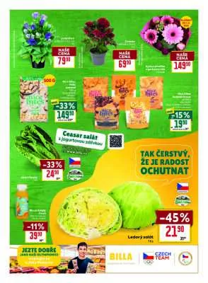 akční leták BILLA 4.6.2025-10.6.2025