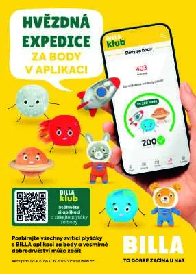 akční leták BILLA 4.6.2025-10.6.2025