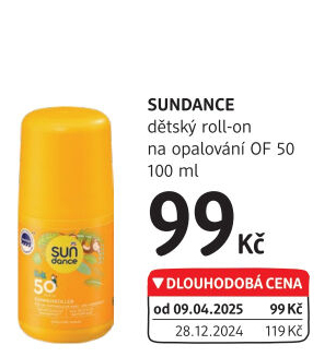 Dětský roll-on na opalování OF 50 Sundance