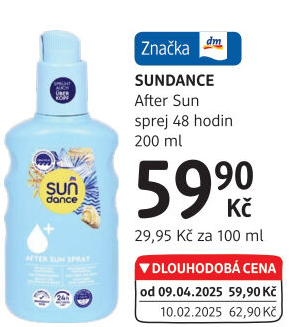 Sprej po opalování SunDance