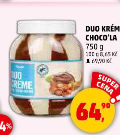 Čokokrém Duo Choco'
