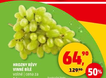 Hrozny bílé bezsemenné