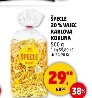 Špecle Karlova Koruna