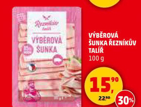 Šunka výběrová Řezníkův talíř