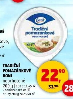 Tradiční pomazánkové Boni