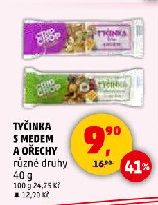 Tyčinka oříšková Crip Crop
