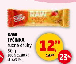 Tyčinka Raw Crip Crop