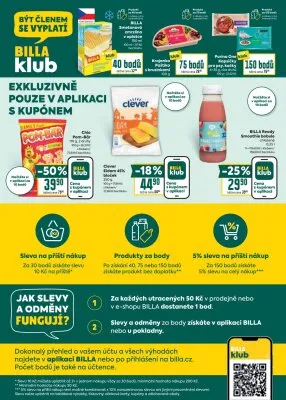 akční leták BILLA 4.6.2025-10.6.2025