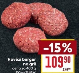Hovězí hamburger