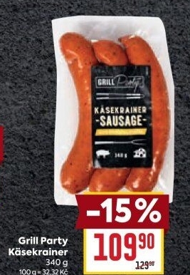 Käsekrainer Grill Party