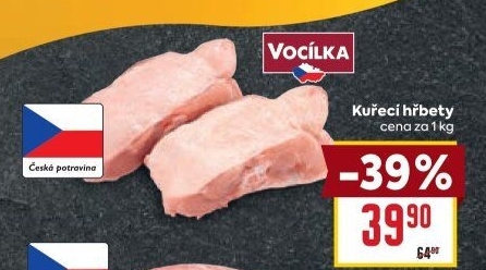 Kuřecí hřbety na polévku Vocílka