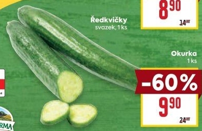 Okurka salátová - hadovka