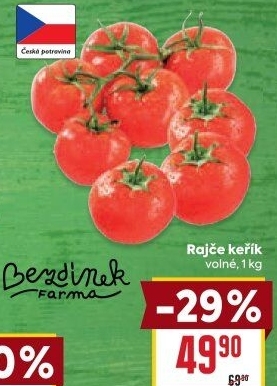 Rajčata keříková Farma Bezdínek
