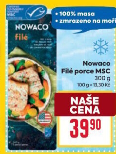 Rybí filé mražené Nowaco