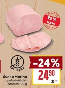 Šunka Marina nejvyšší jakosti