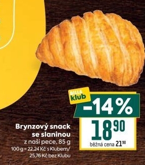 Taštička se slanou náplní