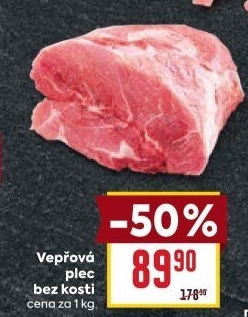 Vepřová plec bez kosti
