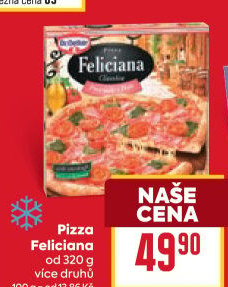 Pizza mražená FelicianaDr. Oetker