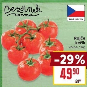 Rajčata keříková Farma Bezdínek