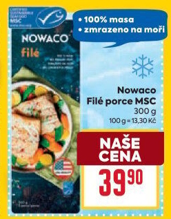 Rybí filé mražené Nowaco