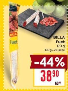 Salám Fuet Billa