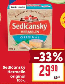 Sýr Hermelín Sedlčanský