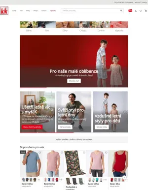 akční leták Kik textil 4.6.2025-10.6.2025