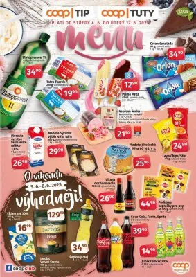 akční leták COOP 4.6.2025-17.6.2025