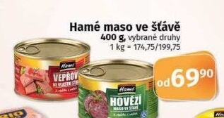 Maso Hamé - konzerva